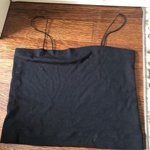 Spaghetti strap crop top